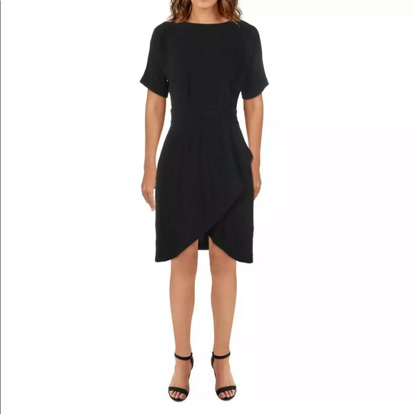 bobeau Dresses & Skirts - New little black dress  dolman sleeve size L Nordstrom
